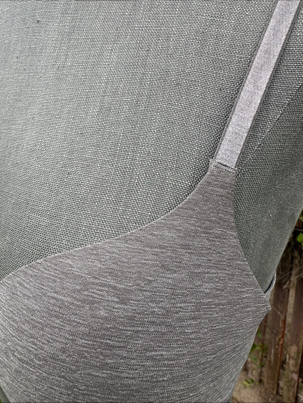 aerie Light Gray Padded T-Shirt Bra